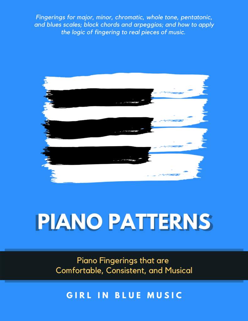 Book Cover: Piano Patterns: Fingerings for Scales, Chords, and Arpeggios