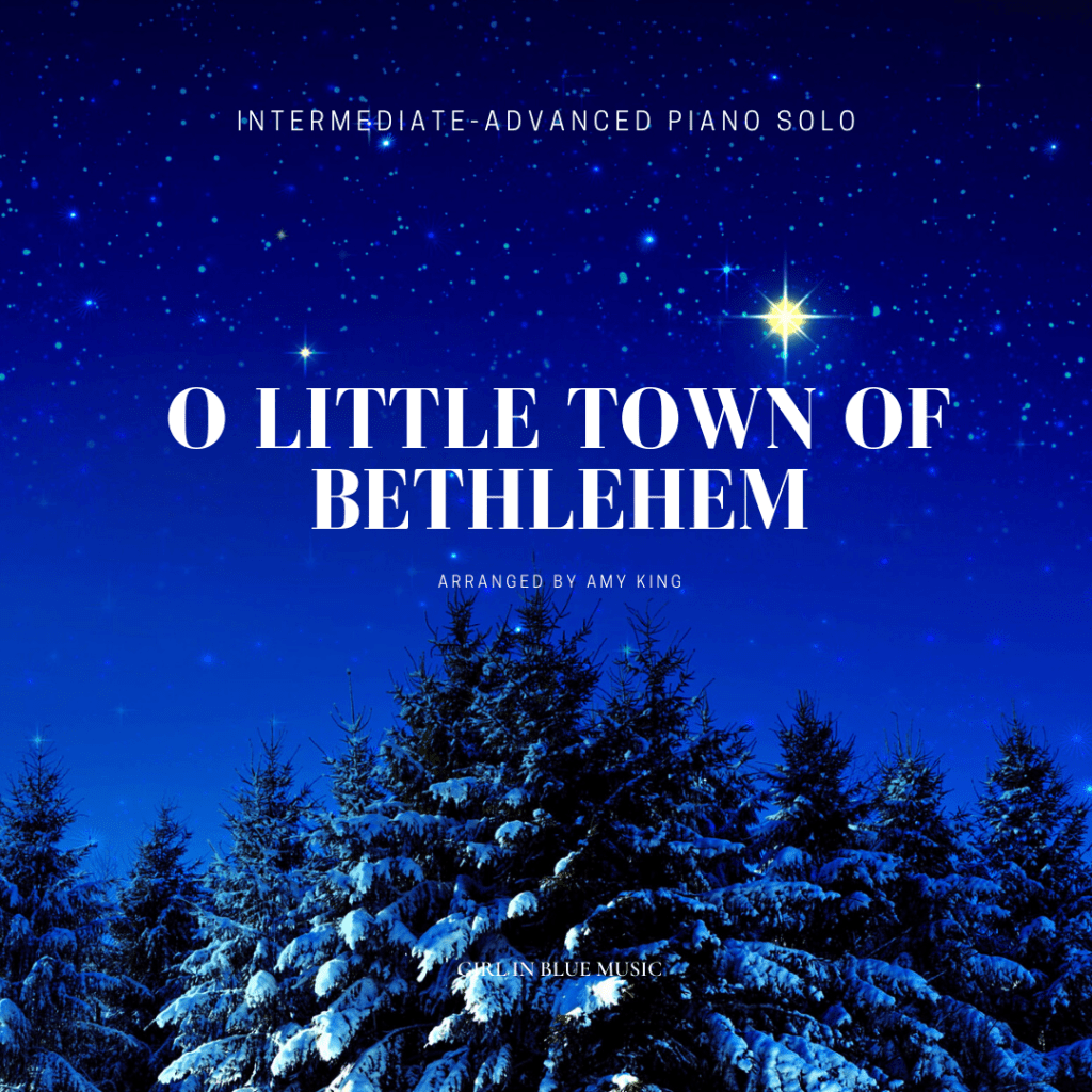 O Little Town of Bethlehem Piano Sheet Music